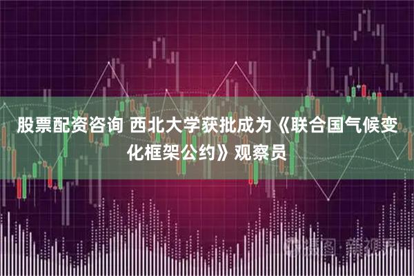 股票配资咨询 西北大学获批成为《联合国气候变化框架公约》观察员