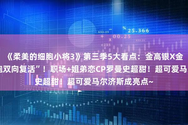 《柔美的细胞小将3》第三季5大看点：金高银X金载原“恋爱细胞双向复活”！职场+姐弟恋CP罗曼史超甜！超可爱马尔济斯成亮点~